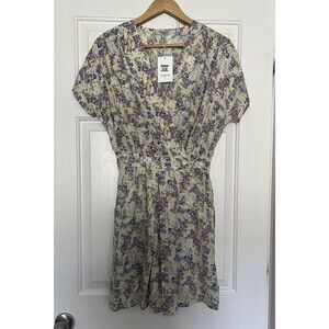 Frnch Paris Floral Dress Size Small NWT Cottagecore Pockets